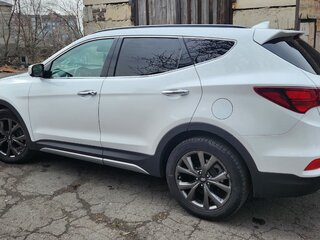 2016 Hyundai Santa Fe III Рестайлинг, белый, 2070000 рублей, вид 4