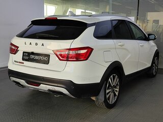 2018 Lada (ВАЗ) Vesta SW Cross I, белый, 960000 рублей, вид 5