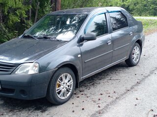 2008 Renault Logan I, серый, 350000 рублей, вид 1
