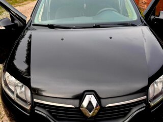 2014 Renault Logan II, чёрный, 620000 рублей, вид 2