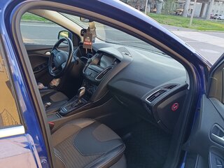 2016 Ford Focus III Рестайлинг, синий, 1100000 рублей, вид 4