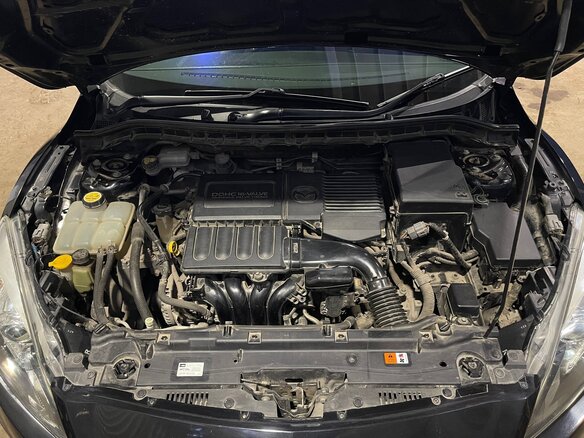2010 Mazda Axela II, чёрный - вид 12