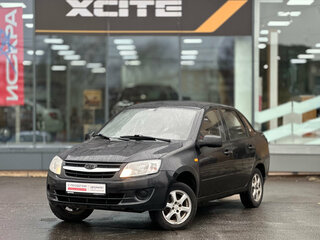 2012 Lada (ВАЗ) Granta I, чёрный, 279000 рублей, вид 1
