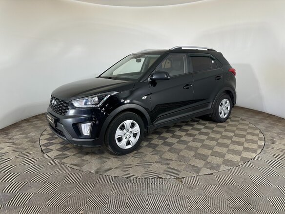 2021 Hyundai Creta I Рестайлинг, чёрный, 1860000 рублей