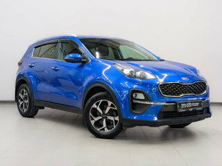 2021 Kia Sportage IV Рестайлинг, синий, 2330000 рублей, вид 3