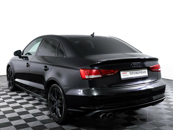 2019 Audi A3 III (8V) Рестайлинг, чёрный, 1590000 рублей - вид 6