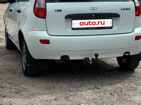 2013 Lada (ВАЗ) Kalina I, белый, 235000 рублей, вид 4