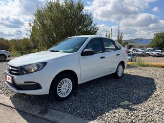 2018 Lada (ВАЗ) Granta I Рестайлинг, белый, 585000 рублей, вид 3