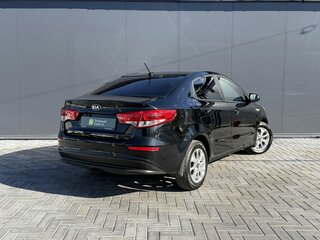2017 Kia Rio III Рестайлинг, чёрный, 1250000 рублей, вид 2
