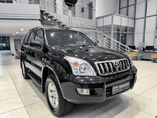 2005 Toyota Land Cruiser Prado 5-speed 120 Series, чёрный, 1590000 рублей, вид 3