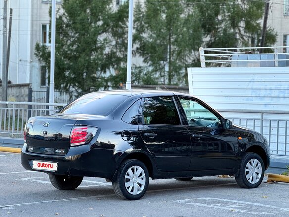 2014 Lada (ВАЗ) Granta I, чёрный - вид 7