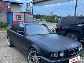 1992 BMW 5 серии 520i III (E34), чёрный, 290000 рублей, вид 2