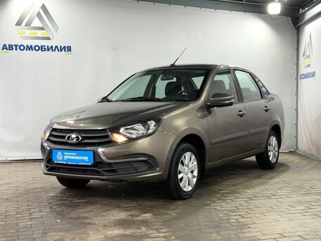 2021 Lada (ВАЗ) Granta I Рестайлинг, серый, 729000 рублей, вид 1