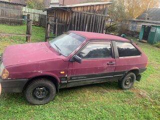 1996 Lada (ВАЗ) 2108, красный, 68000 рублей, вид 2