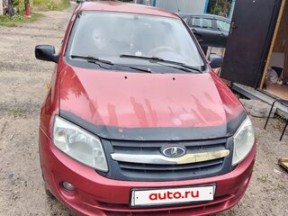 2012 Lada (ВАЗ) Granta I, красный, 130000 рублей, вид 1