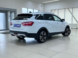 2020 Lada (ВАЗ) Vesta SW Cross I, белый, 1150000 рублей, вид 2
