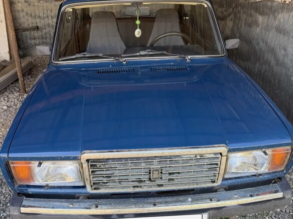 2008 Lada (ВАЗ) 2107, синий, 205000 рублей