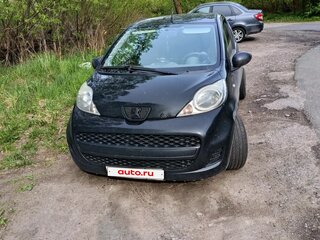 2010 Peugeot 107 I Рестайлинг, чёрный, 250000 рублей, вид 4