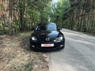 2007 Mazda 3 I (BK) Рестайлинг, чёрный, 465000 рублей, вид 2