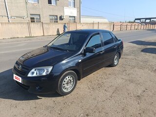 2013 Lada (ВАЗ) Granta I, чёрный, 340000 рублей, вид 5