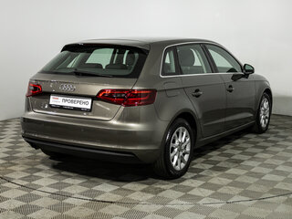 2016 Audi A3 III (8V), коричневый, 1599700 рублей, вид 5