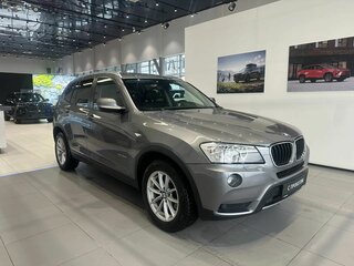 2013 BMW X3 20i xDrive II (F25), серый, 1850000 рублей, вид 3