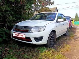 2017 Lada (ВАЗ) Granta I, белый, 435000 рублей, вид 2