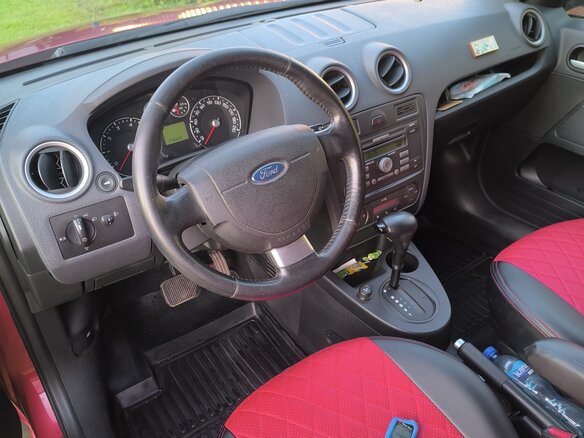 2007 Ford Fusion I Рестайлинг, красный, 525000 рублей - вид 7
