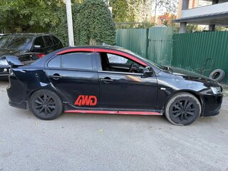 2008 Mitsubishi Lancer X, чёрный, 920000 рублей, вид 2