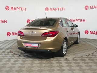 2012 Opel Astra J Рестайлинг, золотистый, 829000 рублей, вид 5