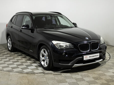 2012 BMW X1 20d I (E84) Рестайлинг, чёрный, 1509700 рублей, вид 2