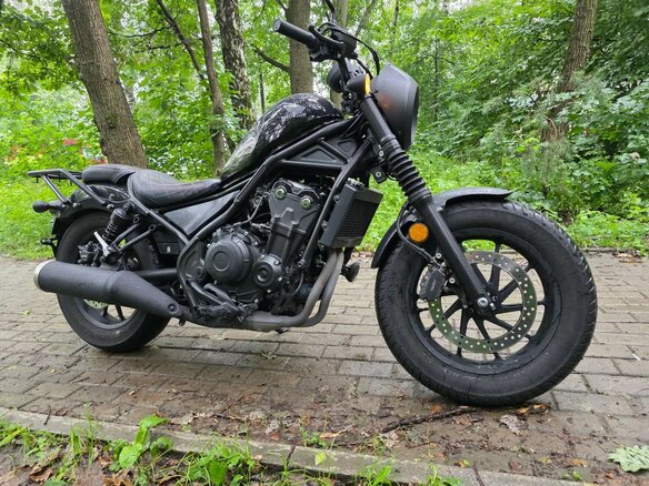 2021 Honda Rebel 500, синий, 660000 рублей
