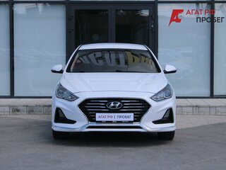 2017 Hyundai Sonata VII (LF), белый, 1550000 рублей, вид 2