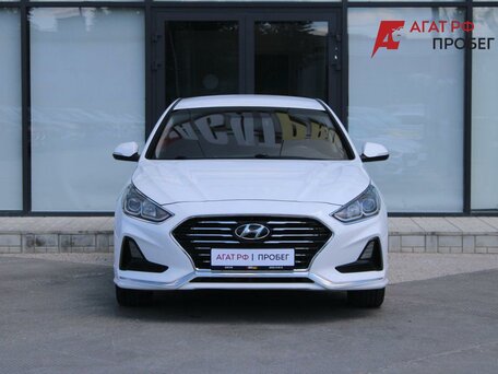 2017 Hyundai Sonata VII (LF), белый, 1550000 рублей, вид 2