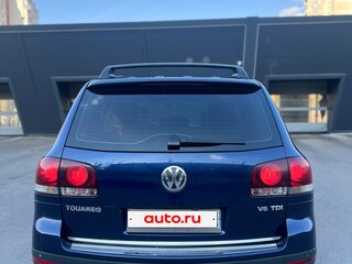 2007 Volkswagen Touareg I Рестайлинг, синий, 795000 рублей, вид 5