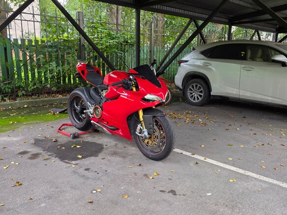 2012 Ducati Panigale S, красный - вид 6