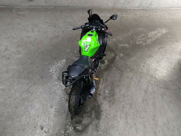 2021 Kawasaki Ninja 650, зелёный - вид 5
