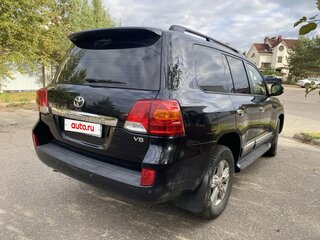 2014 Toyota Land Cruiser 200 Series Рестайлинг 1, чёрный, 3500000 рублей, вид 4