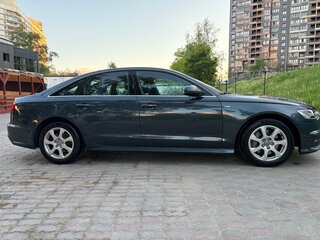 2015 Audi A6 IV (C7) Рестайлинг, серый, 2100000 рублей, вид 5