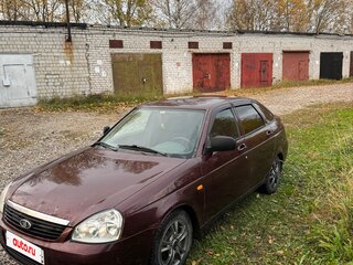 2011 Lada (ВАЗ) Priora I, пурпурный, 130000 рублей, вид 2