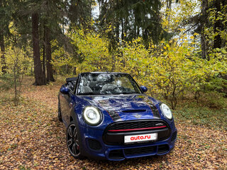 2019 Mini Cabrio JCW John Cooper Works III Рестайлинг, синий, 3400000 рублей, вид 1