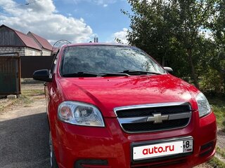 2008 Chevrolet Aveo I Рестайлинг, красный, 480000 рублей, вид 2