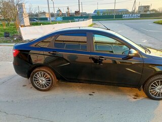 2021 Lada (ВАЗ) Vesta I, чёрный, 1100000 рублей, вид 3