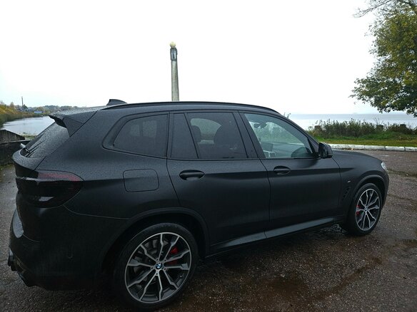 2020 BMW X3 M40d III (G01), чёрный, 6050000 рублей - вид 3