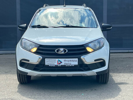 2021 Lada (ВАЗ) Granta Cross I Рестайлинг, белый, 795000 рублей, вид 2