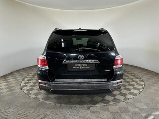 2010 Toyota Highlander II (XU40) Рестайлинг, чёрный, 1300000 рублей, вид 3