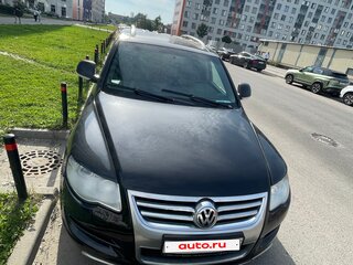 2008 Volkswagen Touareg I Рестайлинг, чёрный, 1099000 рублей, вид 1