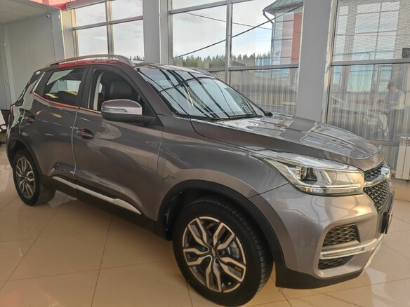 2022 Chery Tiggo 4 I Рестайлинг, серый, 1099000 рублей - вид 3