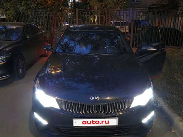 2019 Kia K5 II, синий, 1712000 рублей - вид 1