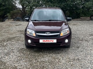 2013 Lada (ВАЗ) Granta I, красный, 430000 рублей, вид 2